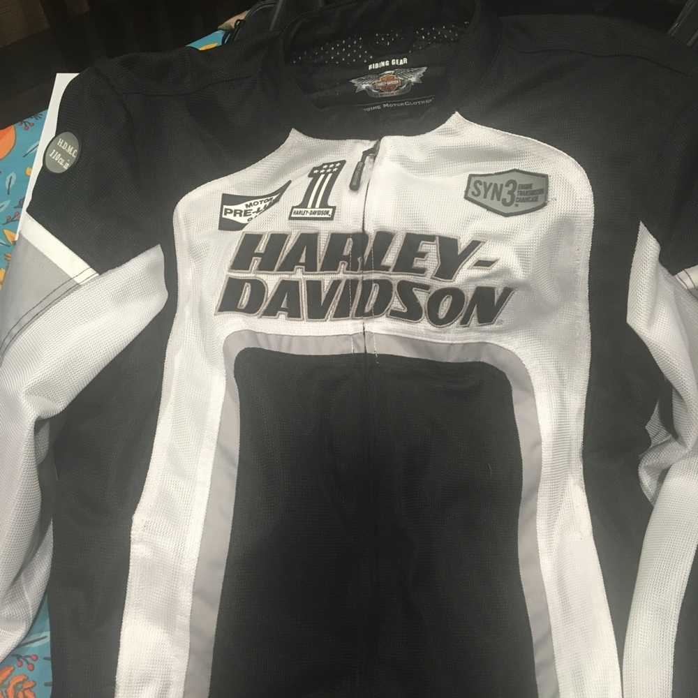 Harley Davidson mesh riding jacket